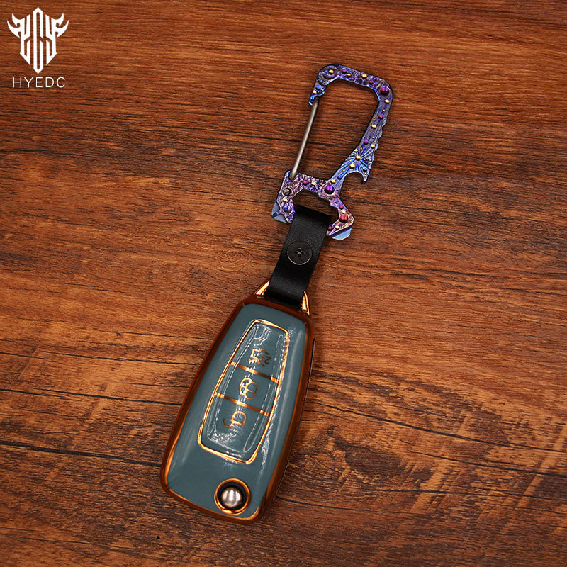 Star Sky Limited Edition Titanium Alloy Key Chain Multi-Function Car Bottle Opener Men's Pendant Key Chain EDC